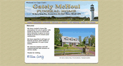 Desktop Screenshot of gatelyfuneralservice.com